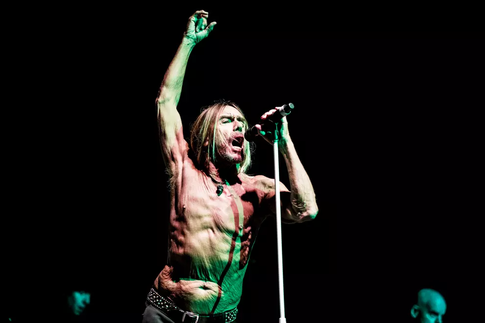 Iggy Pop performing at Bluesfest 2019