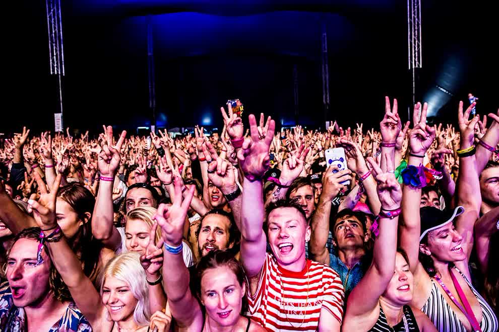 Falls Festival Lorne. Pic by Lucinda Goodwin