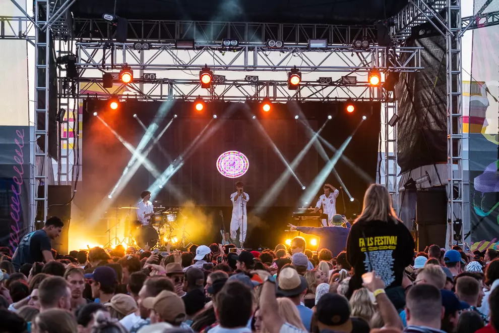 Crooked Colours @ Falls Festival Fremantle