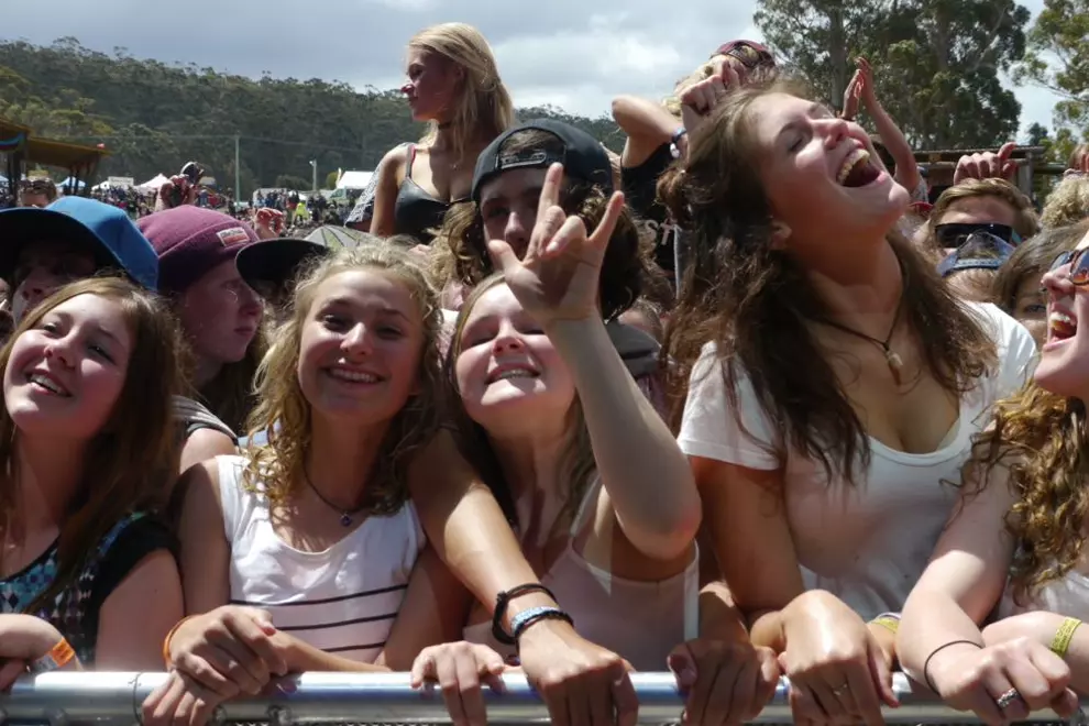 Falls Festival 2014-15, Marion Bay. Pic by Rhys Anderson