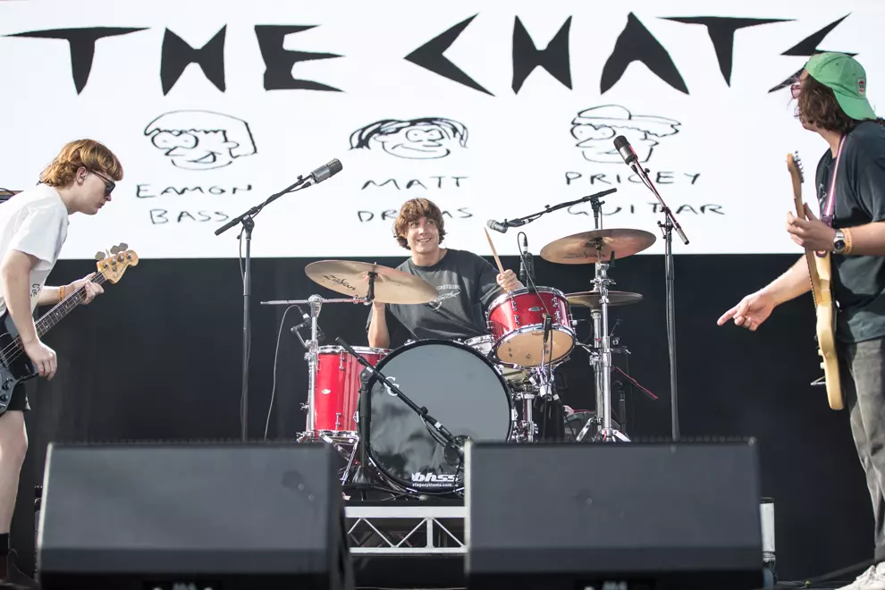 The Chats @ MacCabe Park. Photos by Peter Dovgan.