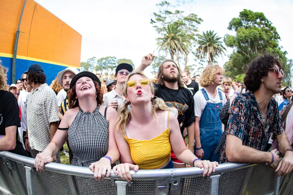 Crowd @ MacCabe Park. Photo by Peter Dovgan.