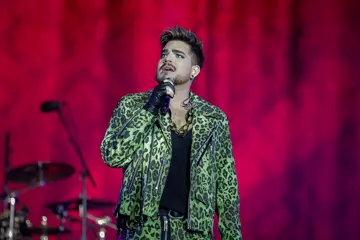 Lambert with Queen @ Fire Fight Australia. Pic by Josh Groom