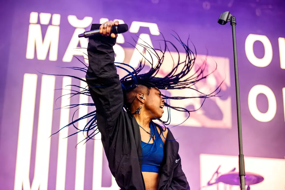Mura Masa @ Elder Park. Photos by Kerrie Geier.