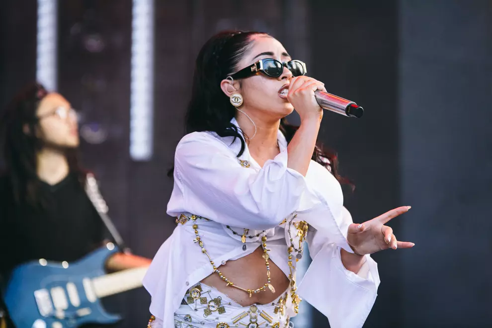 Kali Uchis @ Riverstage. Photos by Bianca Holderness.