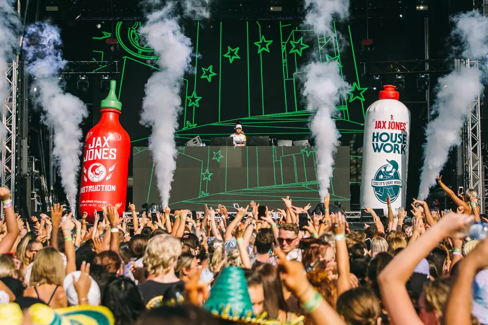 Jax Jones @ Brisbane Showgrounds. Photos by Bianca Holderness.