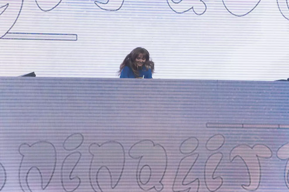 Ninajirachi @ FOMO Festival, Parramatta Park. Photo by Simone Fisher.