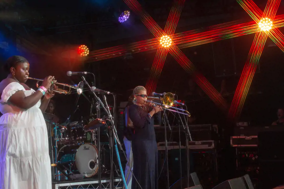 Kokoroko: Pic by Joshua Braybrook