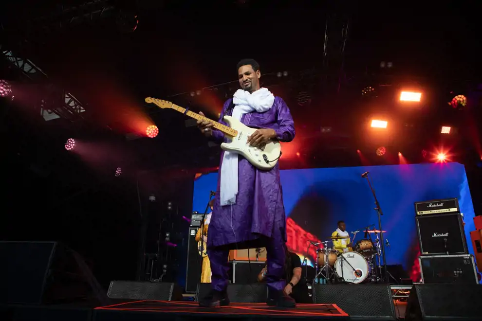 Modou Moctar: Pic by Joshua Braybrook