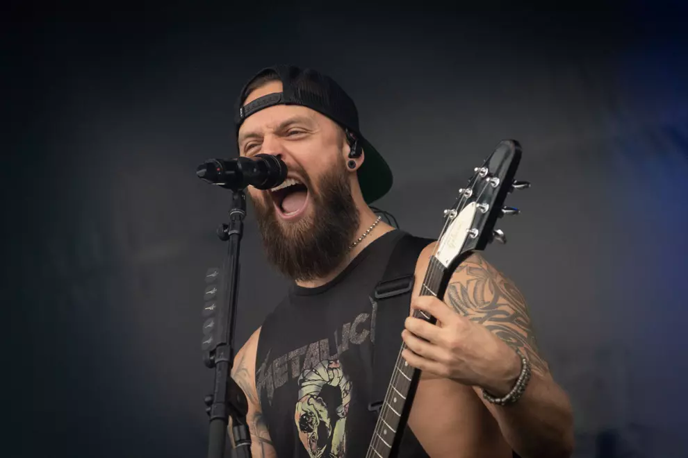 Bullet For My Valentine @ Flemington Racecourse. Photos by Clinton Hatfield.