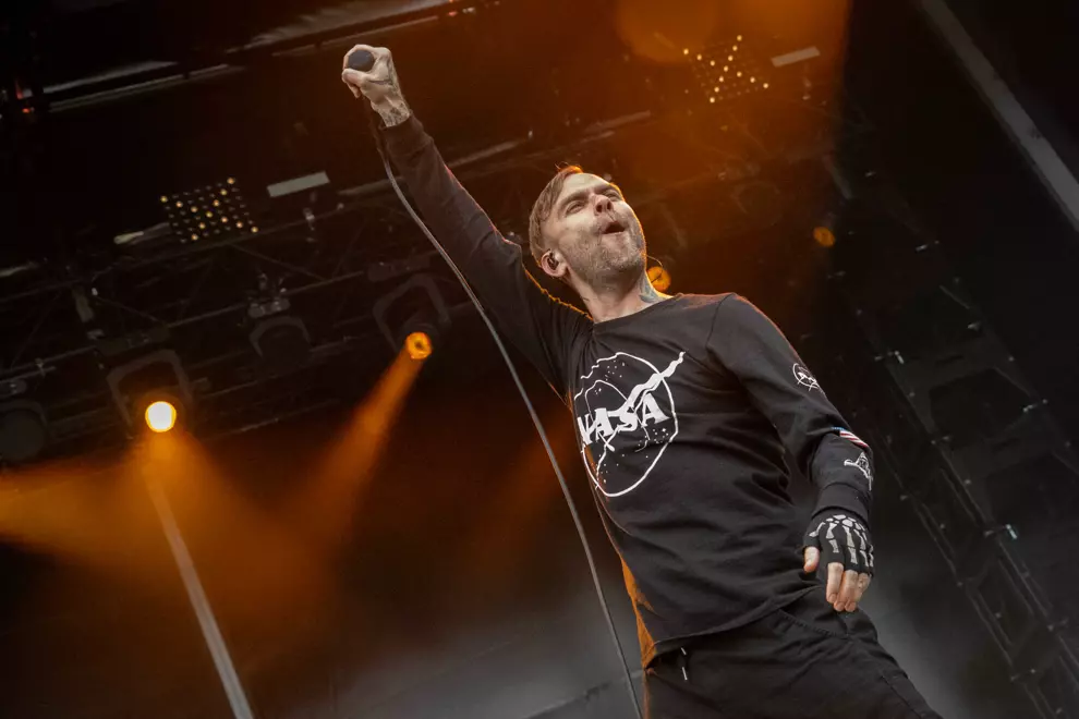 The Used @ Flemington Racecourse. Photos by Clinton Hatfield.