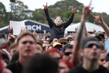 A crowd shot from Good Things 2023