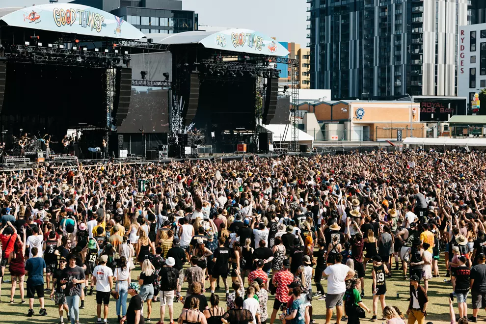 Good Things Festival @ Brisbane Showgrounds. Photo by Markus Ravik.
