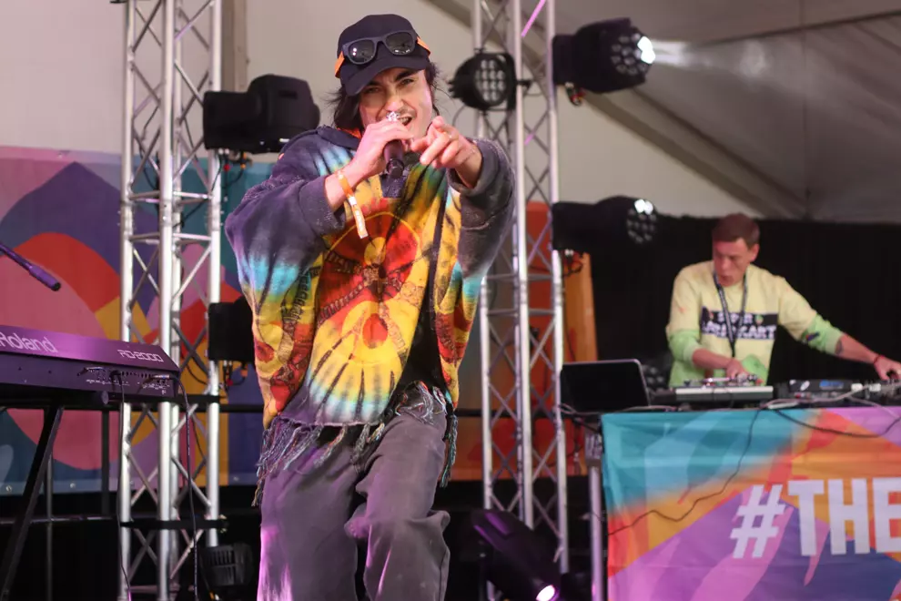 Jedbrii @ Groovin The Moo Canberra, Exhibition Park. Photo by Ben Nicol.