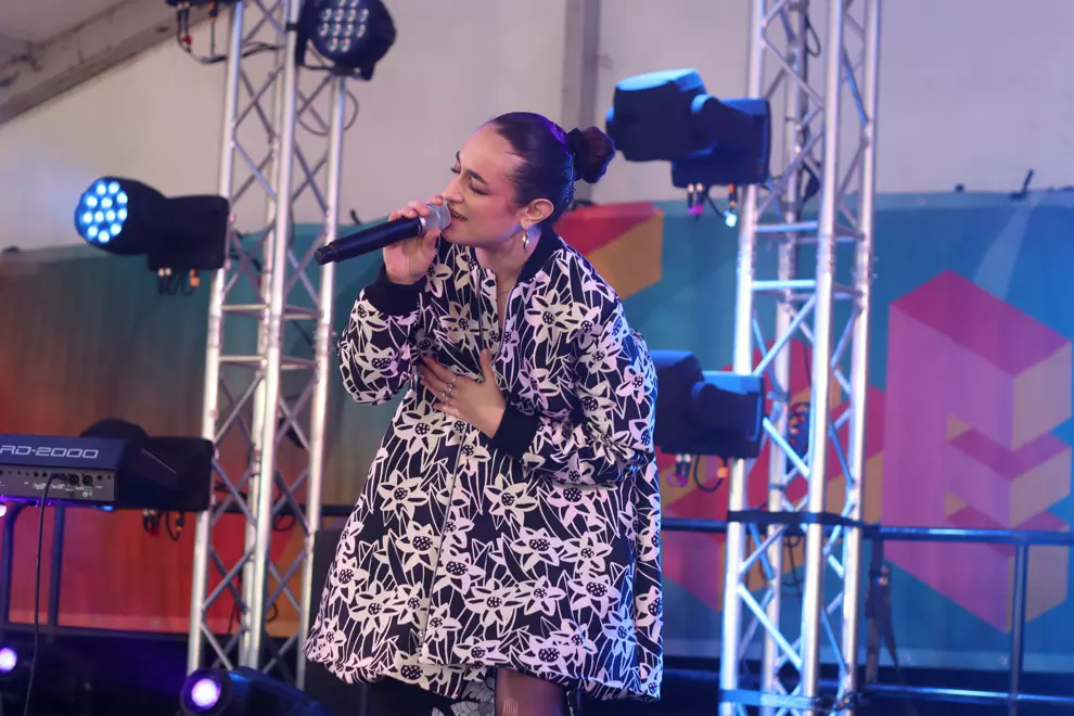 Slack @ Groovin The Moo Canberra, Exhibition Park. Photo by Ben Nicol.