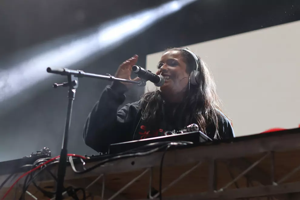 Spinderella @ Groovin The Moo Canberra, Exhibition Park. Photo by Ben Nicol.