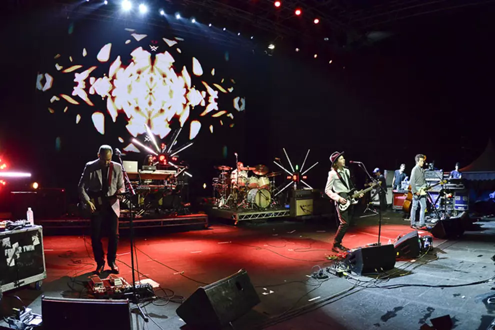 Beck headlining last year's Harvest. Pic by Stephen Booth