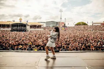 Spiritbox's Courtney LaPlante in Brisbane