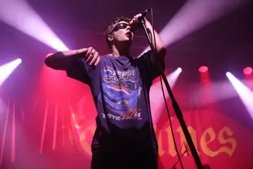 Fontaines D.C. performing in Sydney