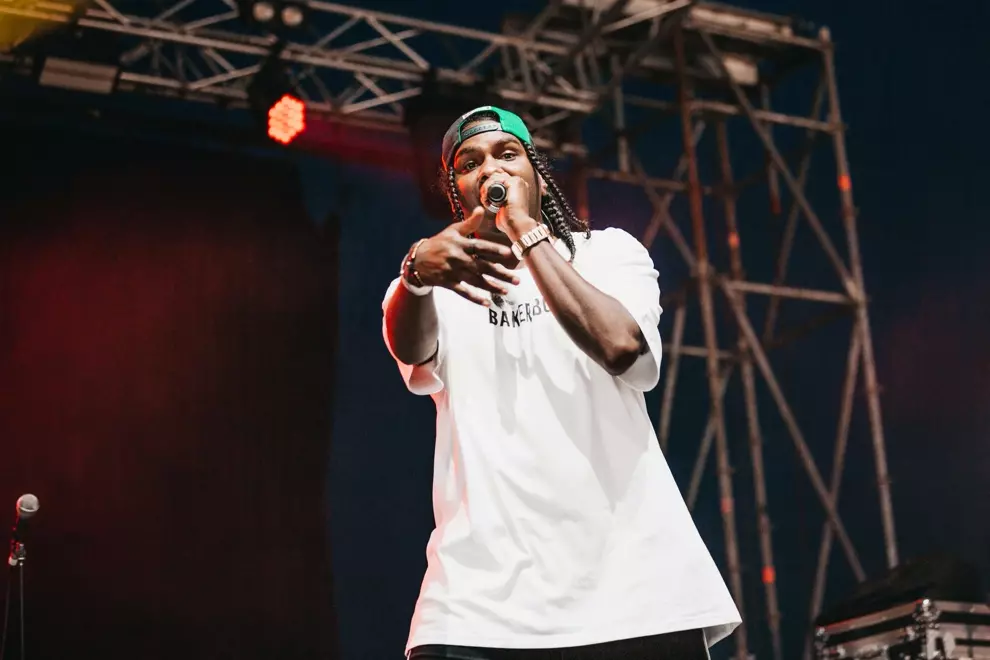 Baker Boy at St Jerome's Laneway Festival Brisbane. Photo by Claudia Ciapocha.