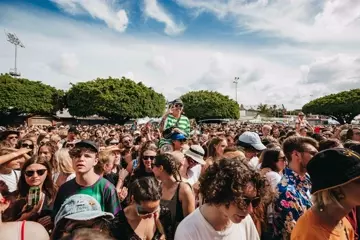 Laneway Festival @ Brisbane Showgrounds. Photo by Claudia Ciapocha.