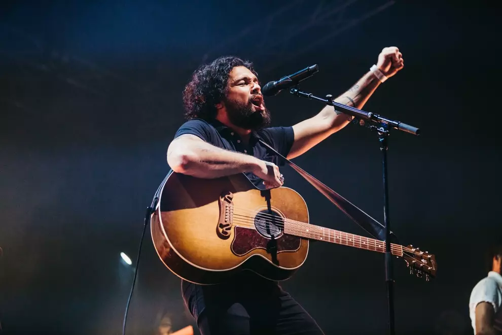 Gang Of Youths at Laneway 2019. Pic by Claudia Ciapocha.