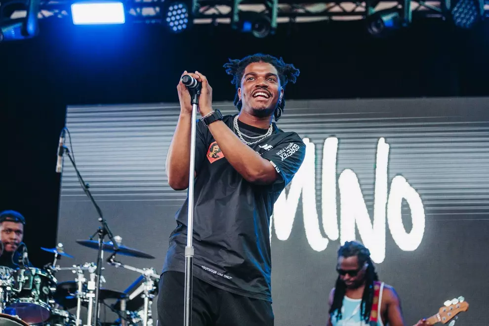 Smino @ Laneway Festival, Brisbane Showgrounds. Photos by Claudia Ciapocha.