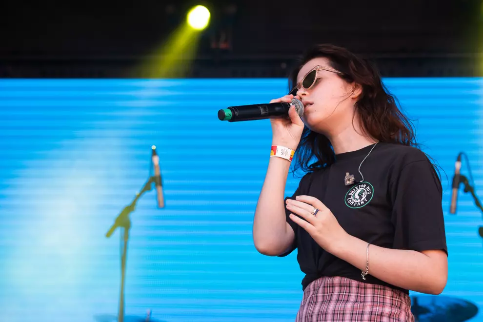 Clairo @ Laneway Festival, Callan Park. Photos by Simone Fisher.