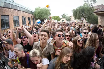 Crowd at Laneway Sydney. Pic by Josh Groom. 