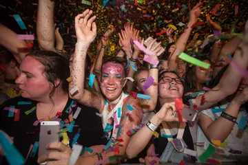 Crowd at Tame Impala. Photo by Pete Dovgan
