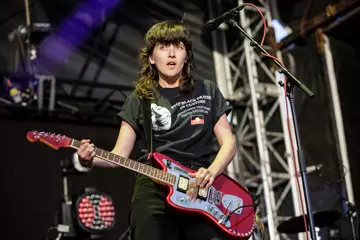 Courtney Barnett at Laneway Melbourne 2019. Pic by Joshua Braybrook.