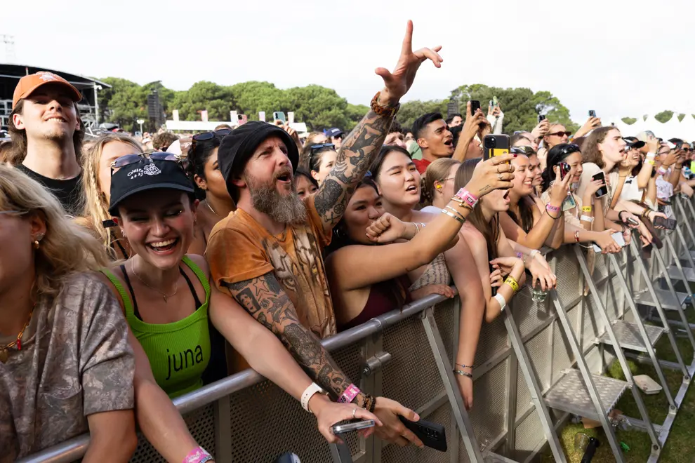 Laneway Festival crowd