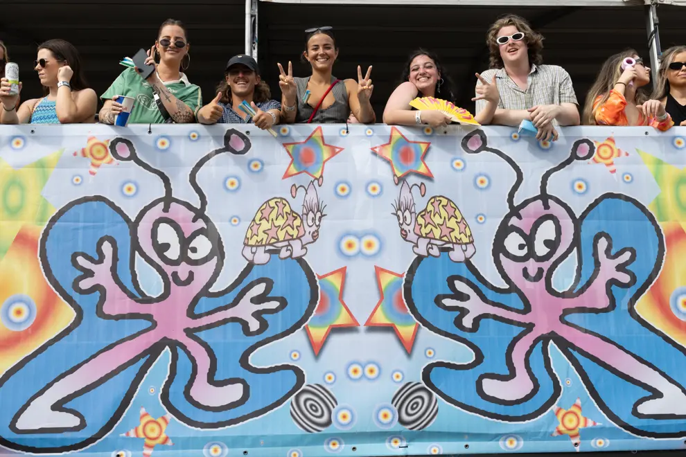 Laneway Festival crowd