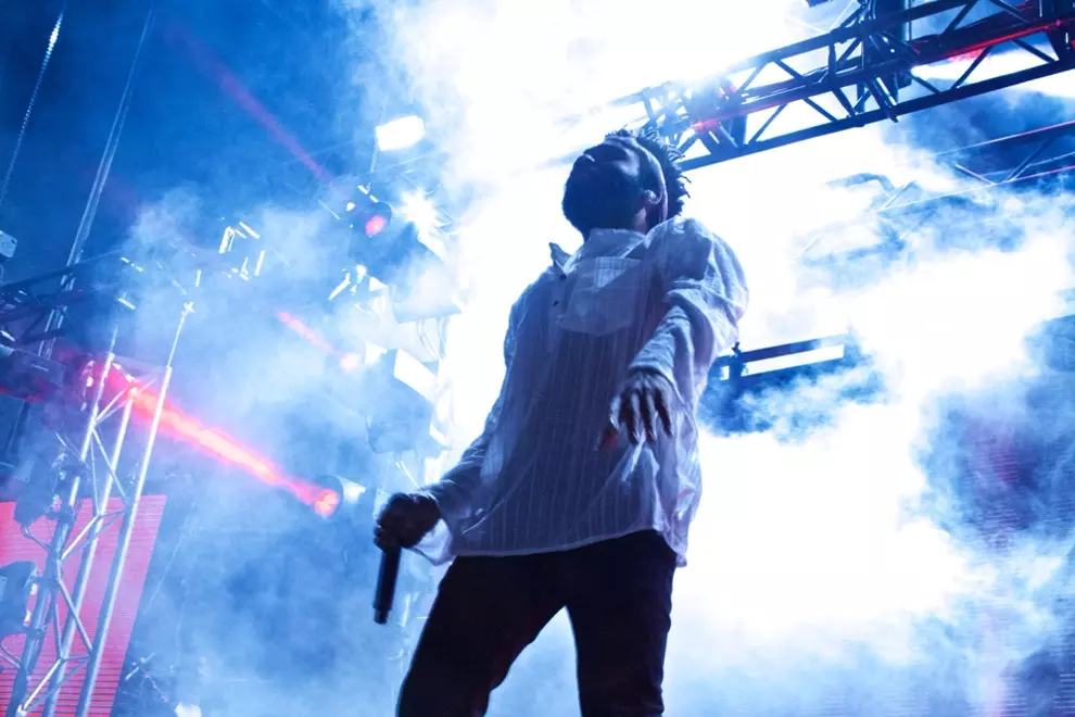 Childish Gambino at Listen Out Melbourne 2015. Pic by Joshua Braybrook