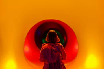 'Daedalum Luminarium' @ Mona Foma. Photo by Jesse Hunniford.
