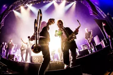 Melbourne Ska Orchestra. Photo by Lucinda Goodwin