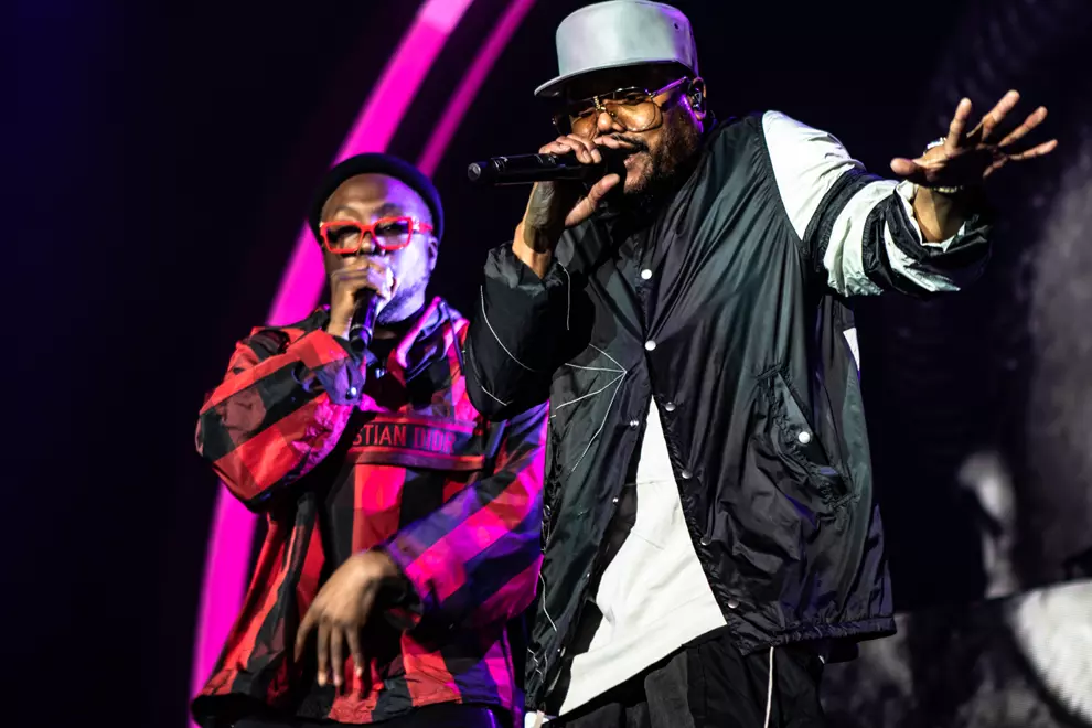 Black Eyed Peas @ RNB Fridays Live, Giants Stadium. Photos by Brendan Delavere.