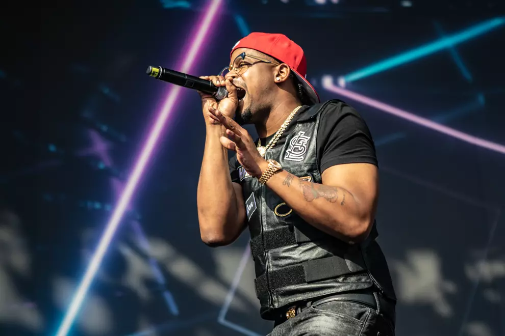 J-Kwon @ RNB Fridays Live, Giants Stadium. Photo by Brendan Delavere.