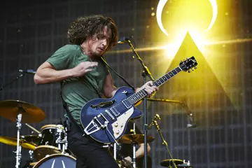Chris Cornell with Soundgarden @ Soundwave 2015. Pic by Jay Hynes