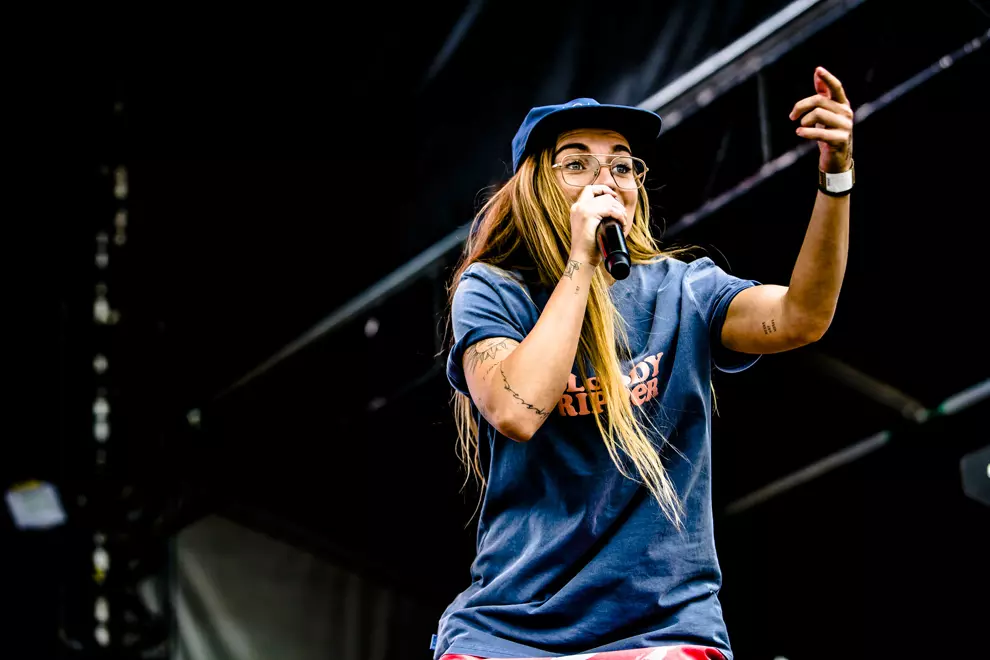 G Flip @ Spilt Milk Festival. Photos by Lucinda Goodwin.
