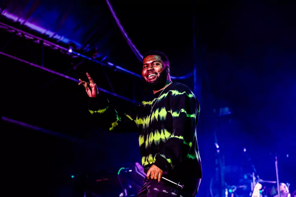 Khalid @ Spilt Milk Festival. Photos by Lucinda Goodwin.