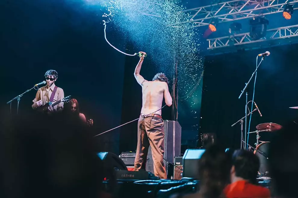 Fat White Family @ Splendour 2016. Pic by Bec Taylor