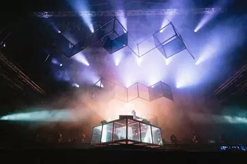 Flume @ Splendour 2016. Pic by Markus Ravik