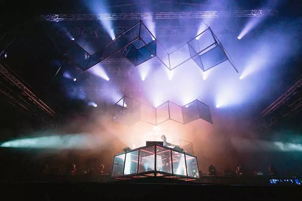 Flume @ Splendour 2016. Pic by Markus Ravik