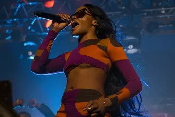 Azealia Banks @ Splendour 2015. Pic by Peter Sharp