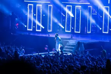 Childish Gambino @ Splendour 2019. Pic by Clare Hawley