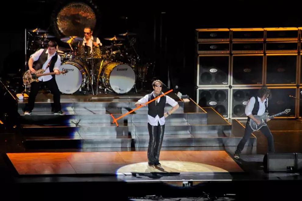 Van Halen performing in Aus in 2013. Pic by Josh Groom.