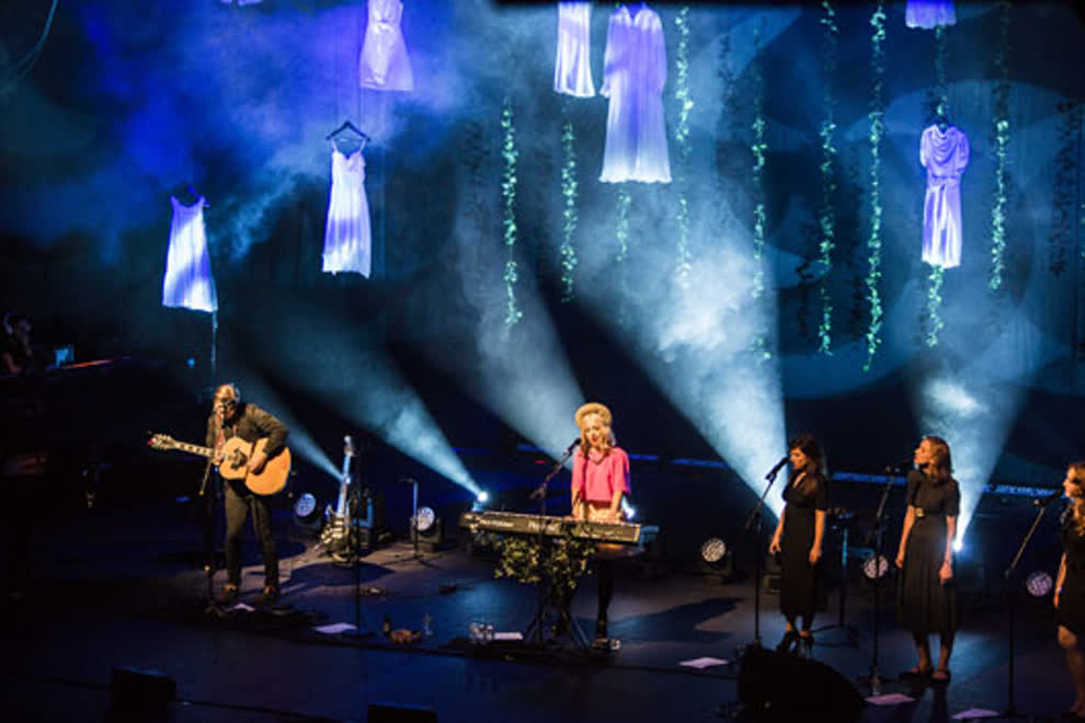 Kate Miller Heidke's feast for the senses. Pic: Rohan Anderson