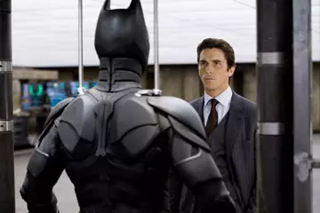 Christian Bale berates Batman for getting in his line of view