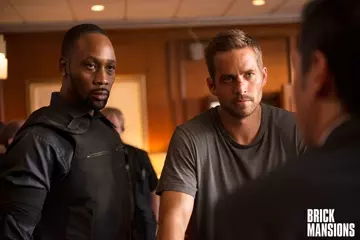 RZA and Paul Walker in Brick Mansions Pic via Facebook
